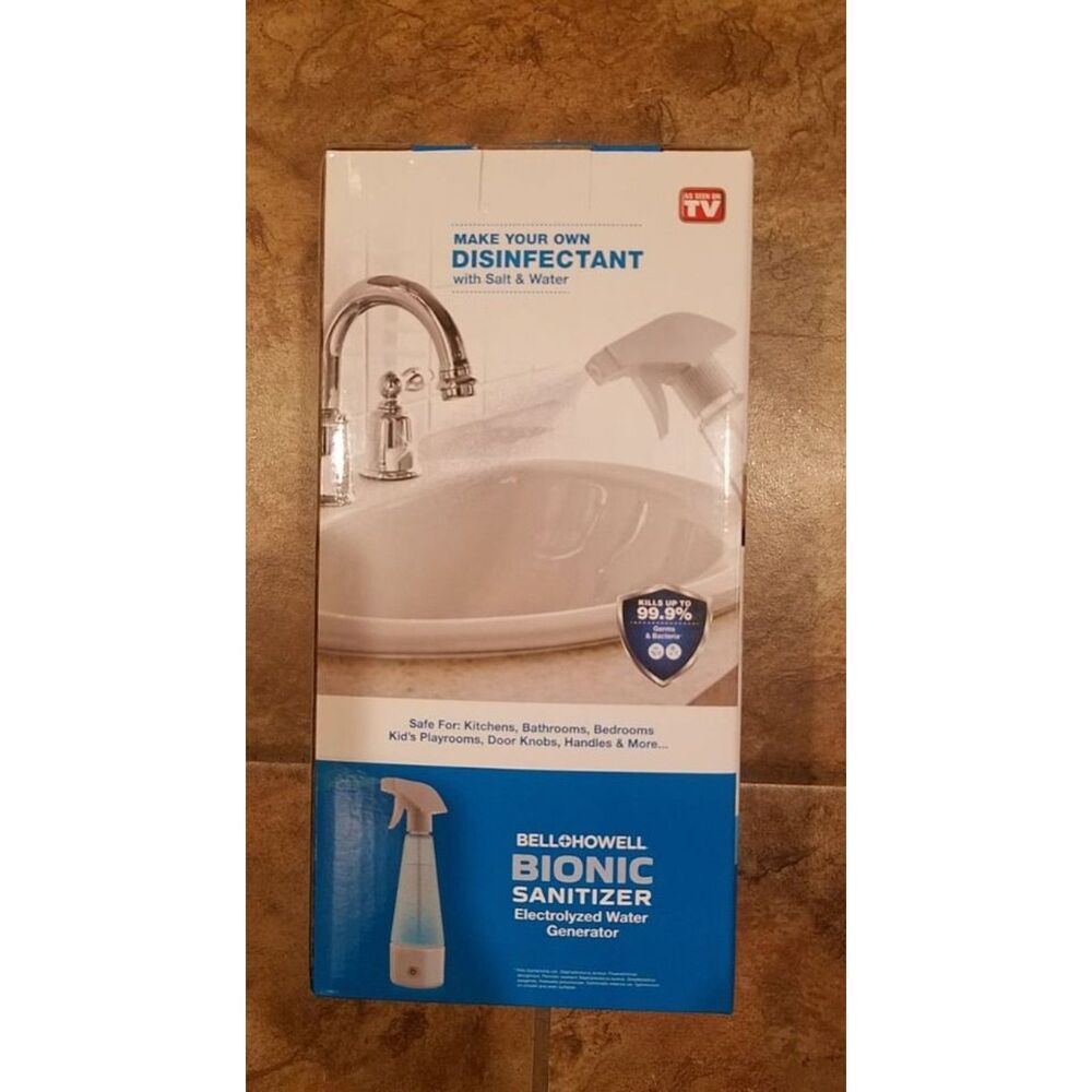 Sanitizer – Electrolyzed Water Generator – Salt & Water